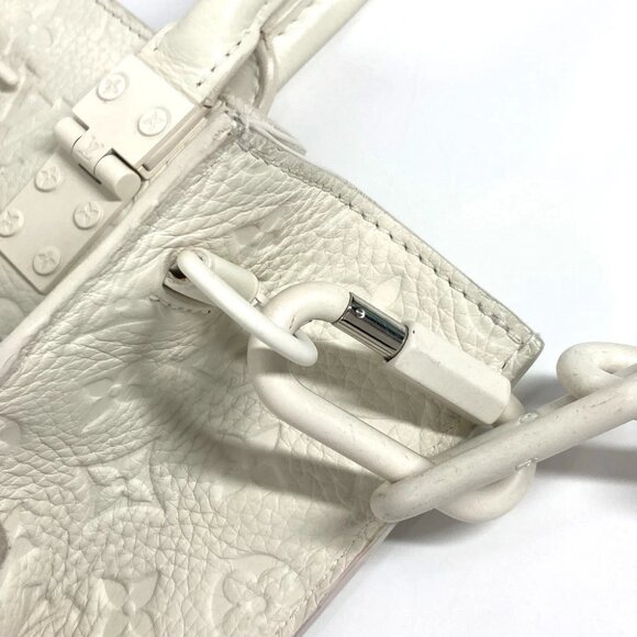 LOUIS VUITTON M53265 MonogramTaurillon Clemence Sac Plat 2WAY Hand Bag Tote Bag - Picture 9 of 16